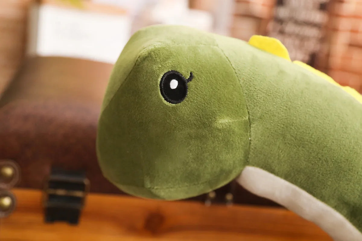 Zachte Dinosaurus Knuffel van Pluche – 50 of 80 cm – Diverse kleuren