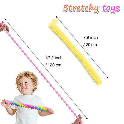 Alpaca Fidget Speeltjes - Rekbare Sensory Noodles