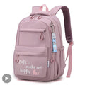 Roze Schooltas Rugzak voor Meisjes en Tieners