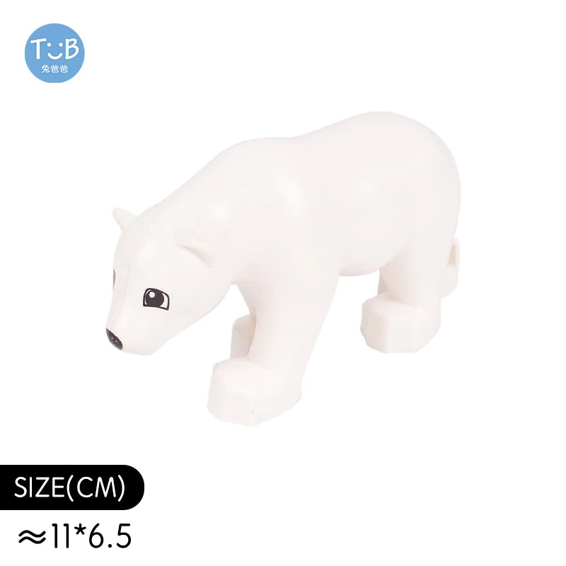 Dieren set voor bouwstenen – Compatibel met Duplo®