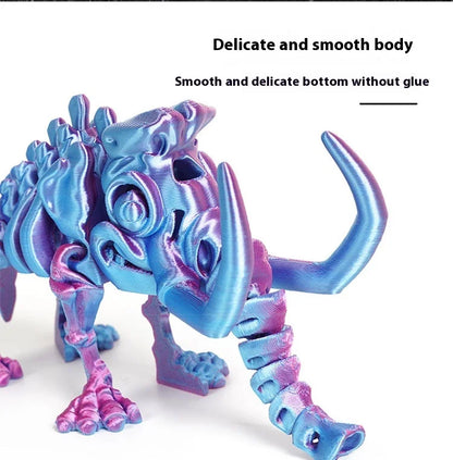 3D Geprinte Draak | Beweegbaar Model voor Decoratie