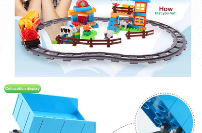 Trein rails en accessoires set – Compatibel met Duplo®