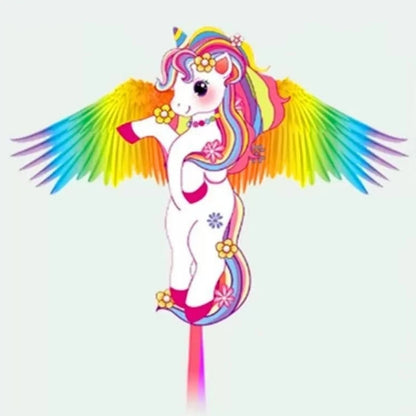 Nylon Vlieger met Dierenfiguur – 130x90cm, Inclusief 100m Lijn