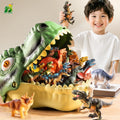 Grote Dinosaurus Speelset met Figuren en Accessoires voor Kinderen