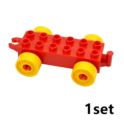 Trein en voertuigen set – Compatibel met Duplo®