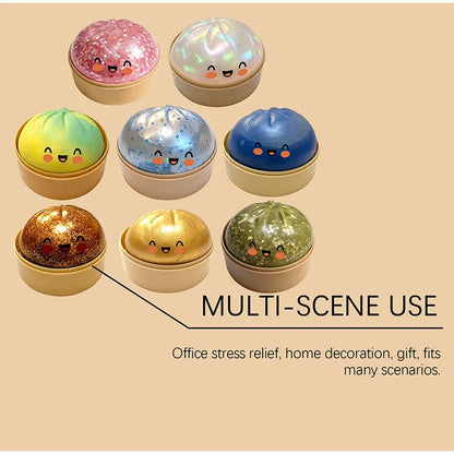 Kneedbare Stressbal Dumpling Vorm