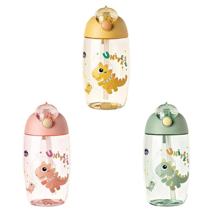 Dinosaurus Drinkbeker met Rietje voor Kinderen - 500ml