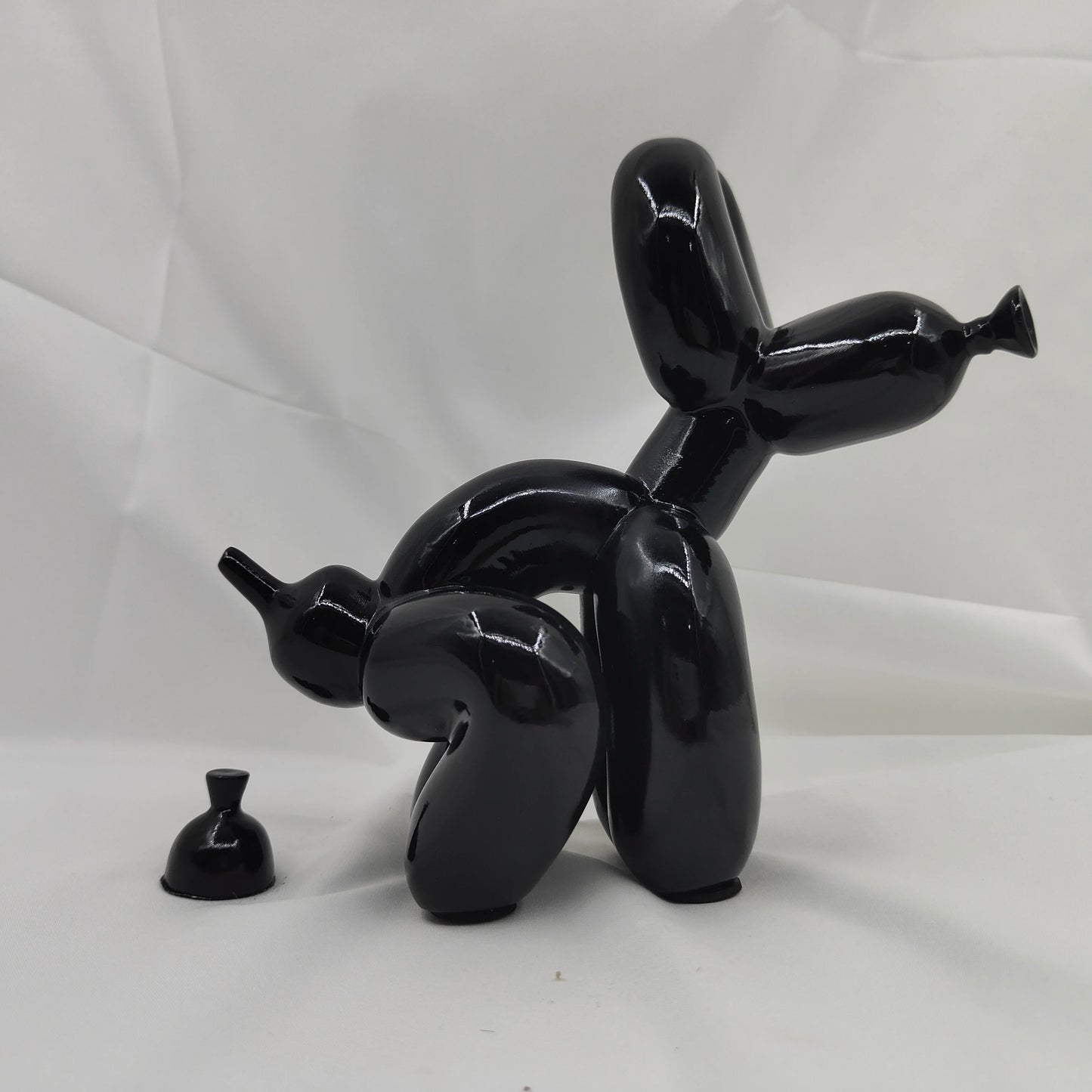 Hond beeldje poepend | Grappige decoratie