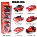 Metalen Brandweerwagen Speelgoed Auto 1:64 met Terugtrekmotor