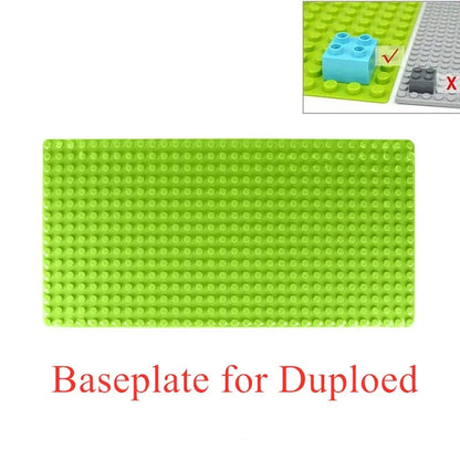 Grote Basisplaat voor Bouwblokken Universeel Compatibel met Duplo