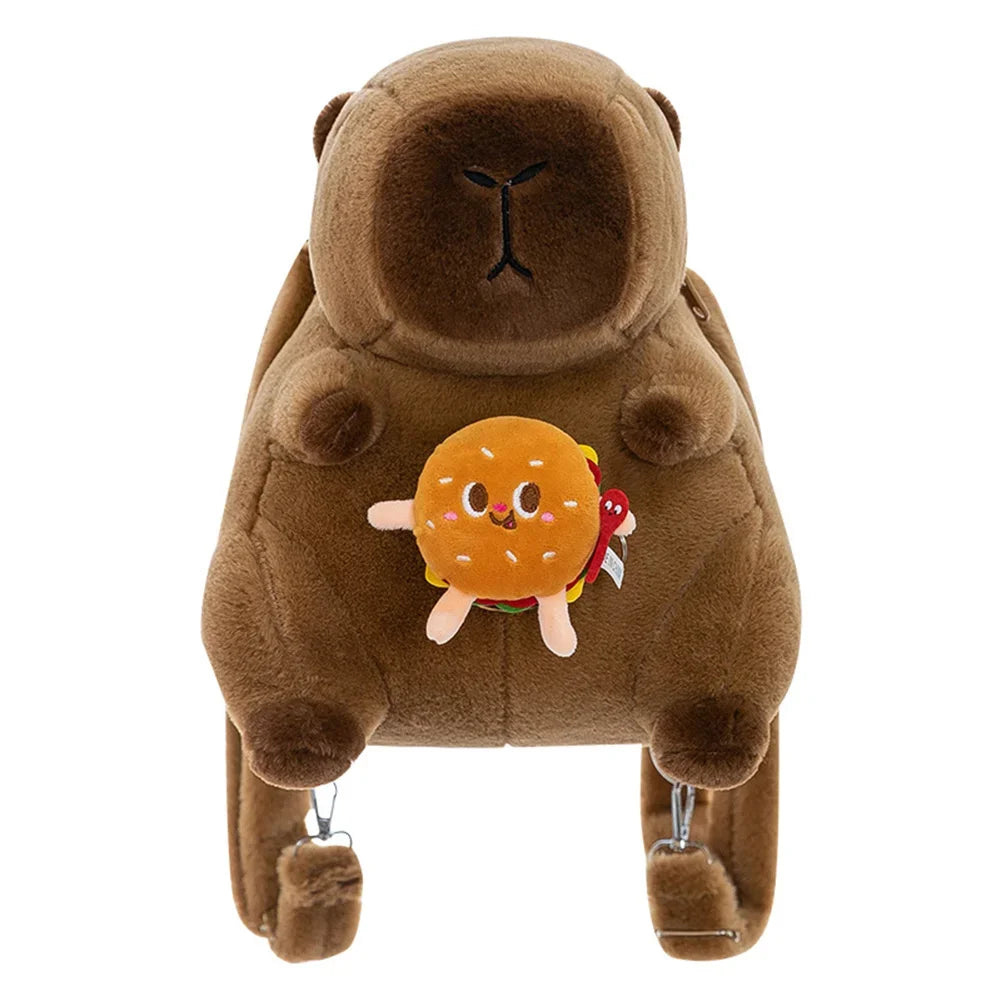 Pluche Capybara Rugzak Schoudertas voor Kinderen