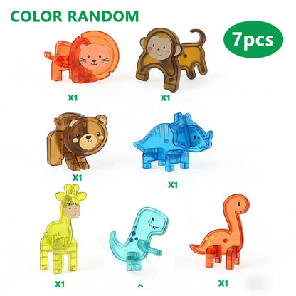 Magnetische Dieren Accessoires voor Magneetbouwtegels