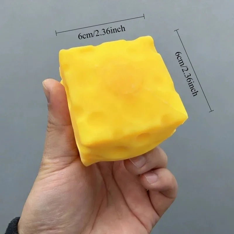 Squishy Kaas Knijpspeeltje voor Stressvermindering