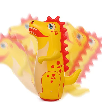 Opblaasbare Boksbal voor Kinderen – Dinosaurus Stootpop