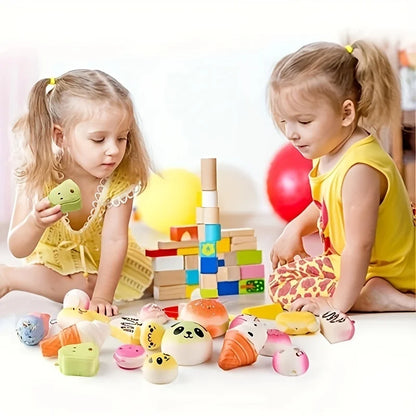 10 Stuks Zachte Mini Squishies Speelgoed