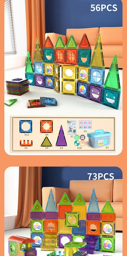 Magnetische Bouwtegels voor Kinderen