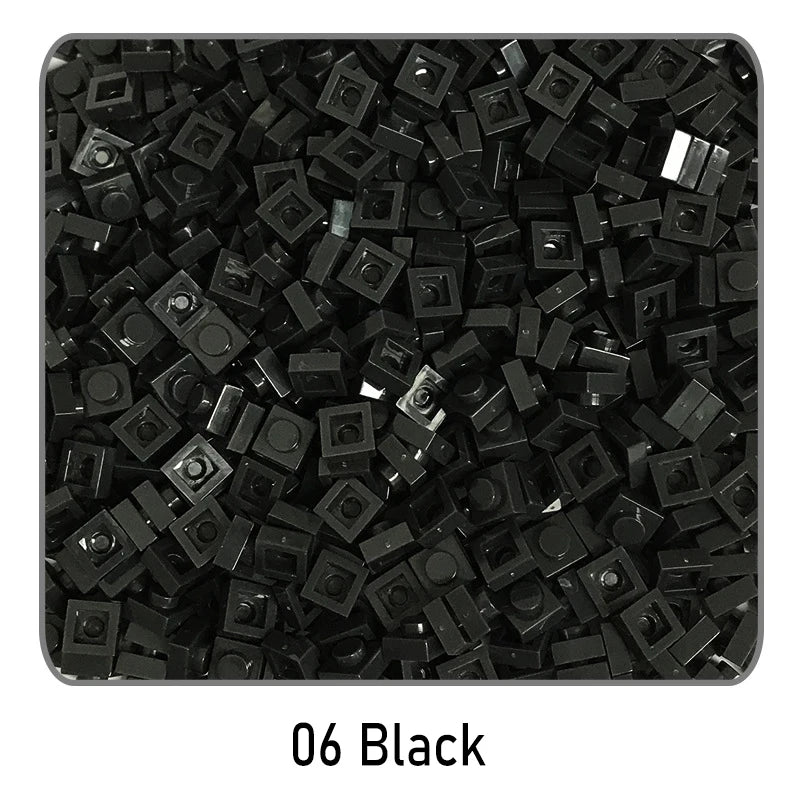 100 stuks 1x1 bouwstenen | Compatibel met Lego
