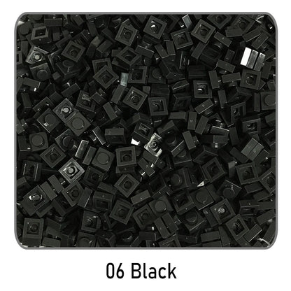 100 stuks 1x1 bouwstenen | Compatibel met Lego