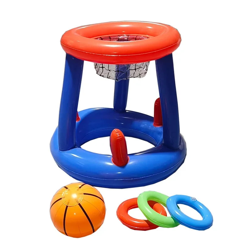 Opblaasbaar Water Basketbal en Ringwerp Spel