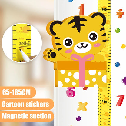 Zelfklevende 3D Meetlat Wandsticker voor Kinderen