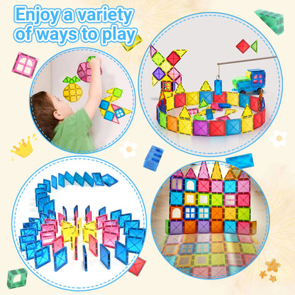 Magnetische Bouwstenen Montessori Set