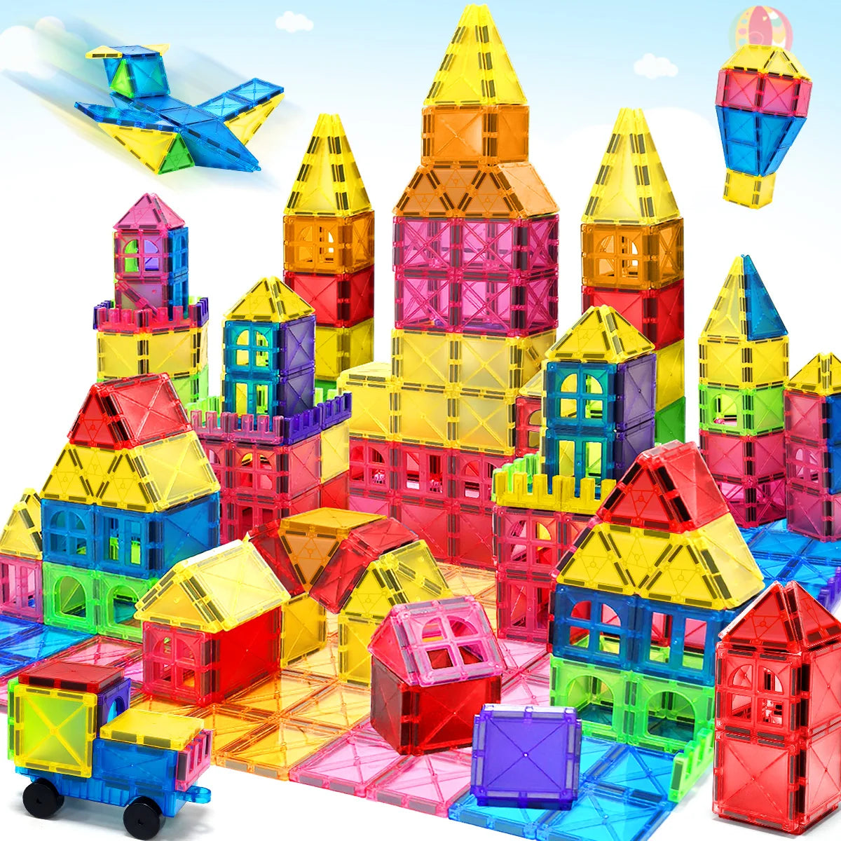 Magnetische Bouwstenen Montessori Set