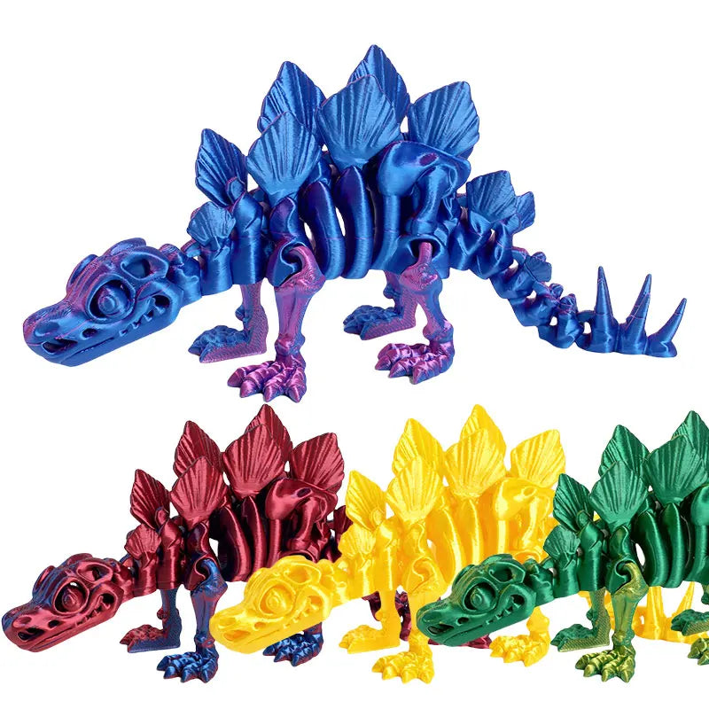 3D Geprinte Draak | Beweegbaar Model voor Decoratie