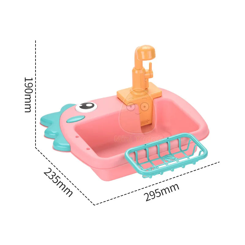 Speelgoed Keuken Afwasmachine met Waterfunctie voor Kinderen