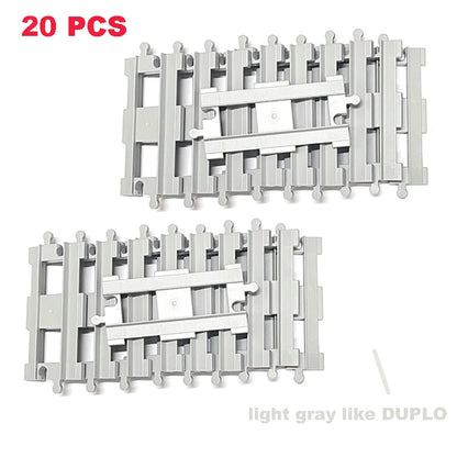 Bouwblokken Treinbaan Set – Duplo Compatibel