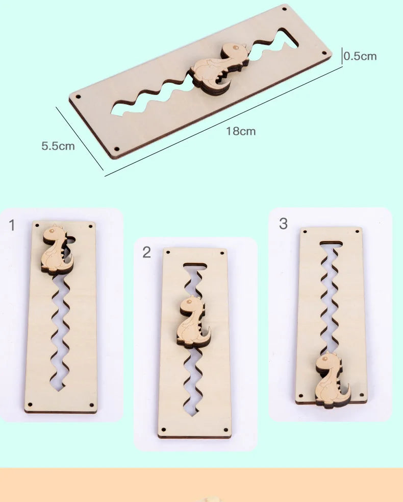 Montessori Busy Board Onderdelen voor Zelfbouw | Educatieve Accessoires