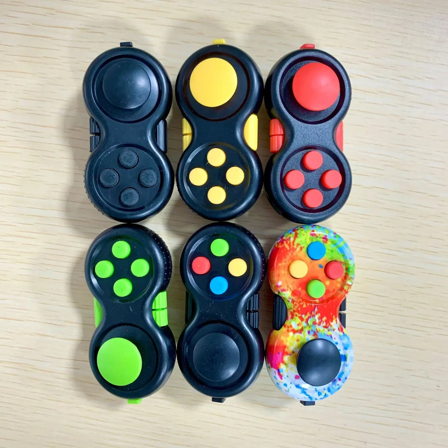 Fidget Cube Speelkubus met Diverse Knoppen en Draaifuncties