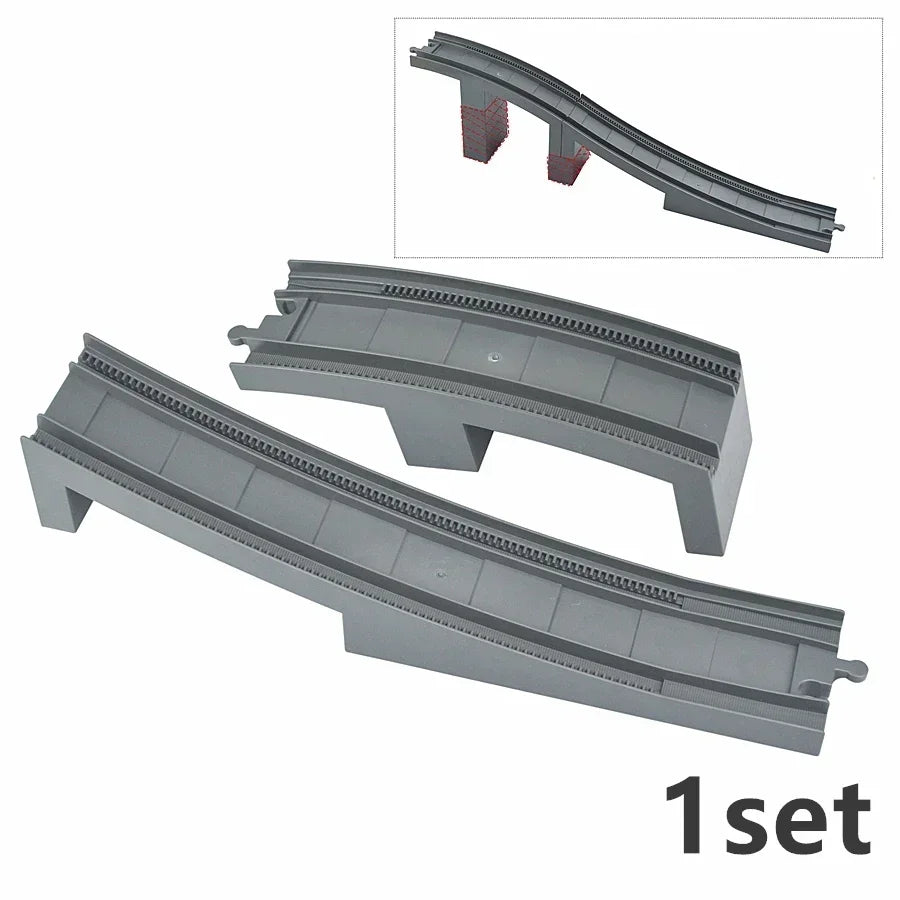 Trein rails onderdelen set – Compatibel met Duplo®