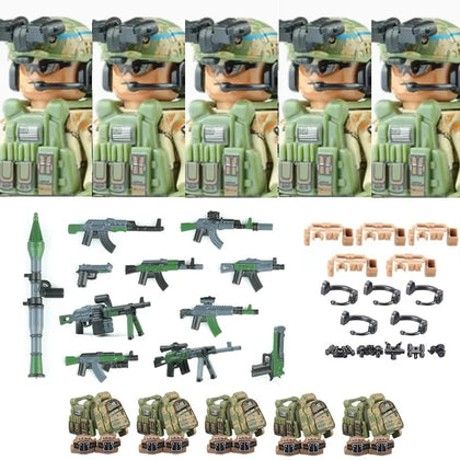 DELTA-5PCS FIGURES