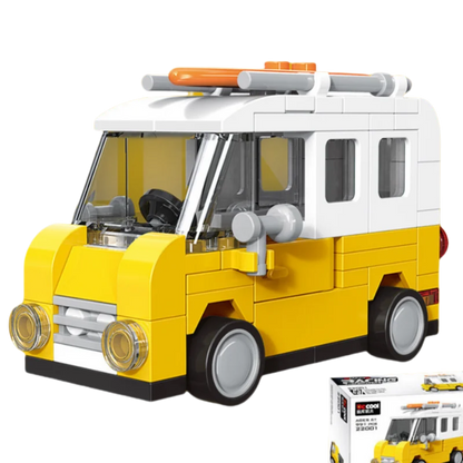 Bouwblokken Terugtrek Voertuigen Set – LEGO® Compatibel