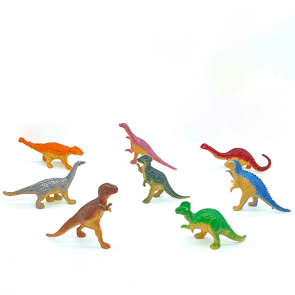 Set van 48 realistische mini dinosaurus figuren voor kinderen