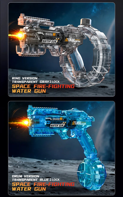 Elektrisch waterpistool met automatische wateraanvoer