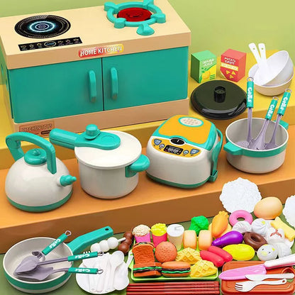 Speelgoed Keukenset voor Kinderen met Pannen en Speelgoed Eten