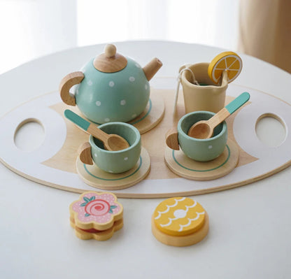 Houten Speelgoed Theeset voor Kinderen