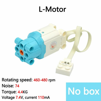 Motor en power set voor techniek – Compatibel met LEGO®