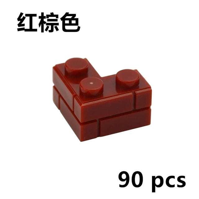 Kleine bouwstenen voor muren | Compatibel met Lego | Diverse maten