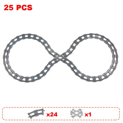 Bouwblokken Treinbaan Set – Duplo Compatibel