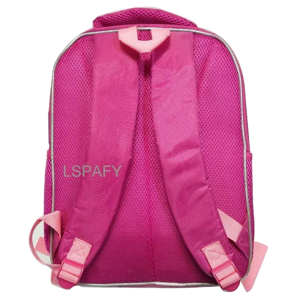 Zachte Roze Cartoon Rugzak 12 inch voor Kinderen