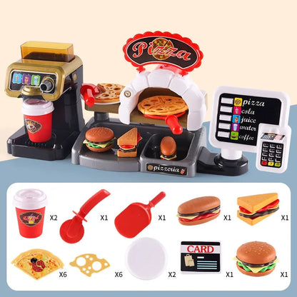 Speelgoed Fastfood Restaurant Kassa Set voor Kinderen