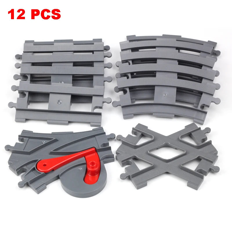 Bouwblokken Treinbaan Set – Duplo Compatibel