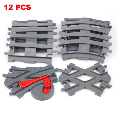 Bouwblokken Treinbaan Set – Duplo Compatibel