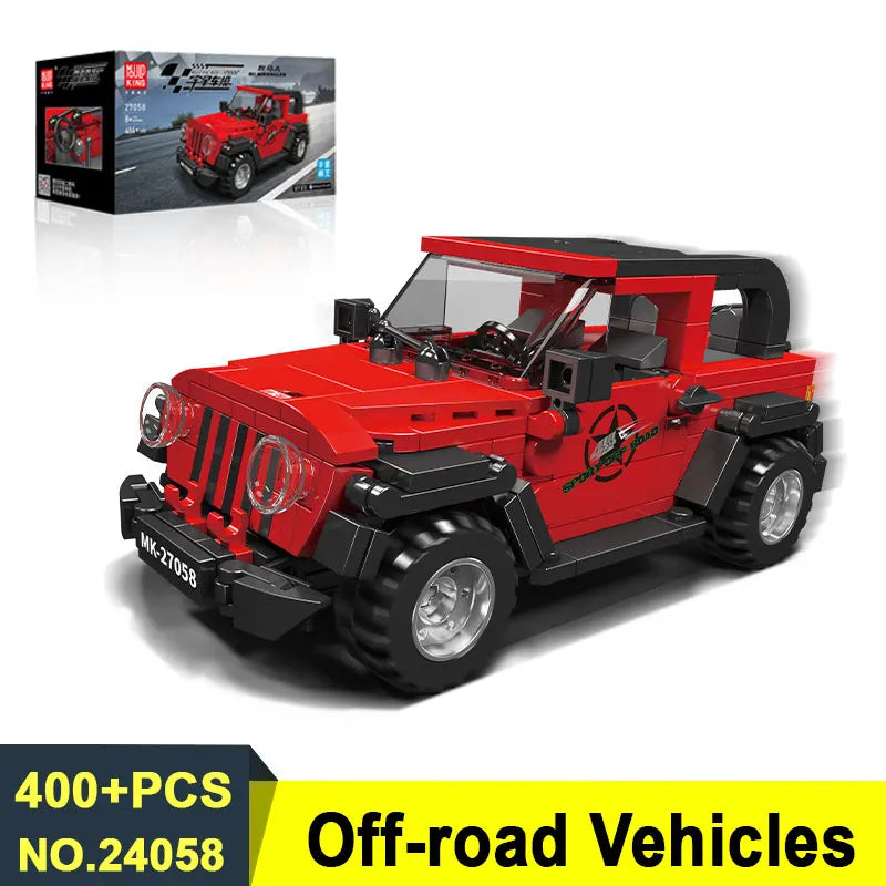 Mould King Sportwagen Bouwset - LEGO® Compatibel (8+)