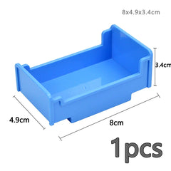 Dark Blue Bed