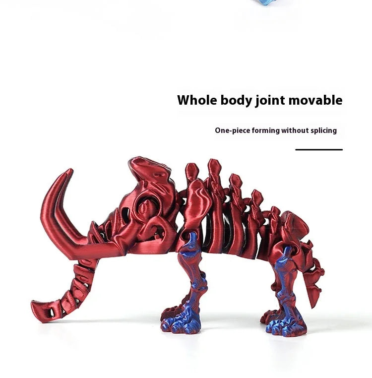 3D Geprinte Draak | Beweegbaar Model voor Decoratie