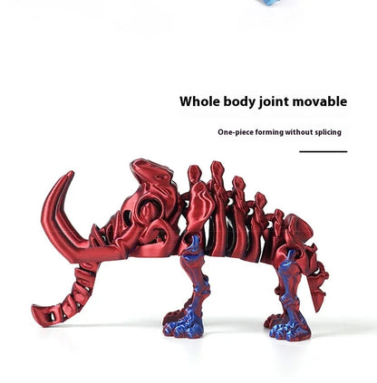 3D Geprinte Draak | Beweegbaar Model voor Decoratie
