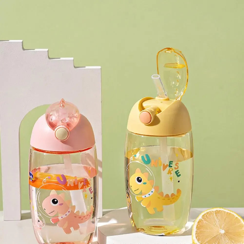 Dinosaurus Drinkbeker met Rietje voor Kinderen - 500ml
